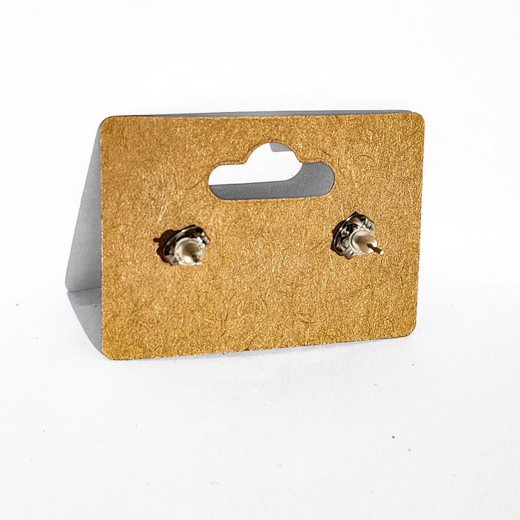 Handmade Cloud Stud Earrings