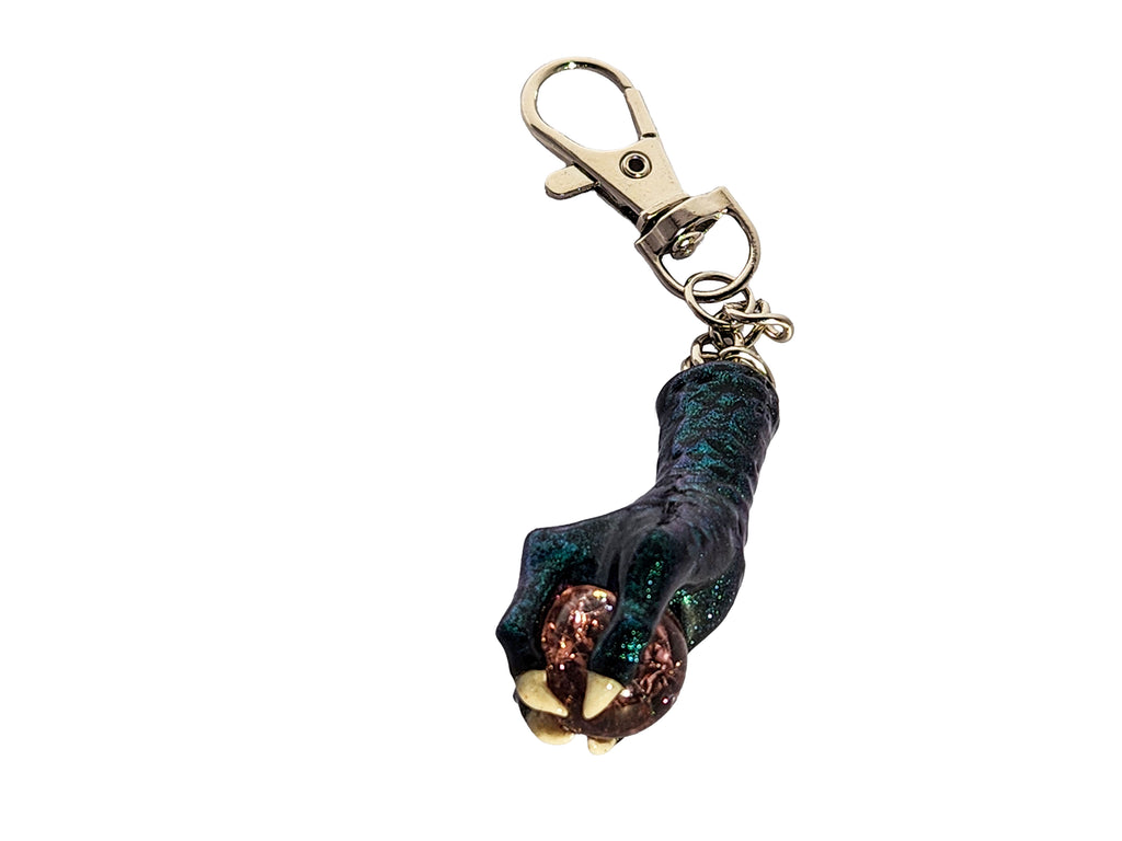 Handmade Dragon Claw Keychain 2"