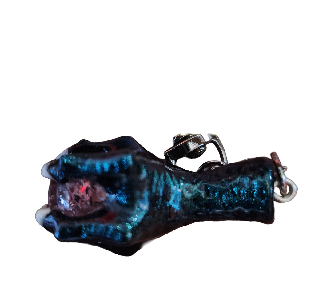 Handmade Dragon Claw Keychain 2"