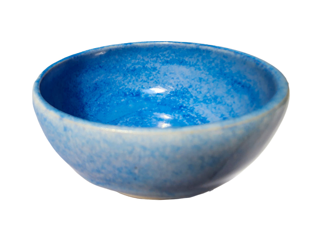 Blue Glazed One of a Kind Dessert Bowl - 6oz