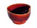 Handmade Heart Bowl - rich reddish-purple