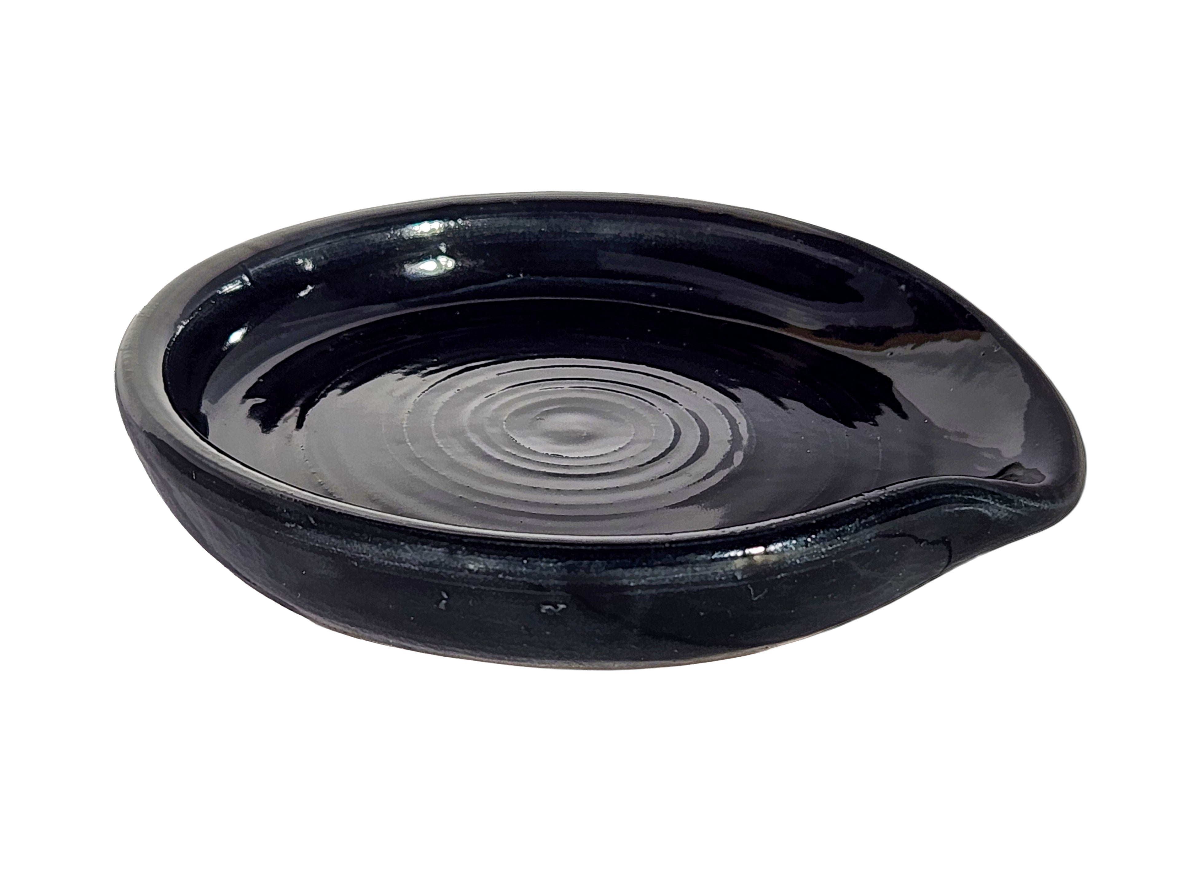 Spoon Rest - Black 4.25"
