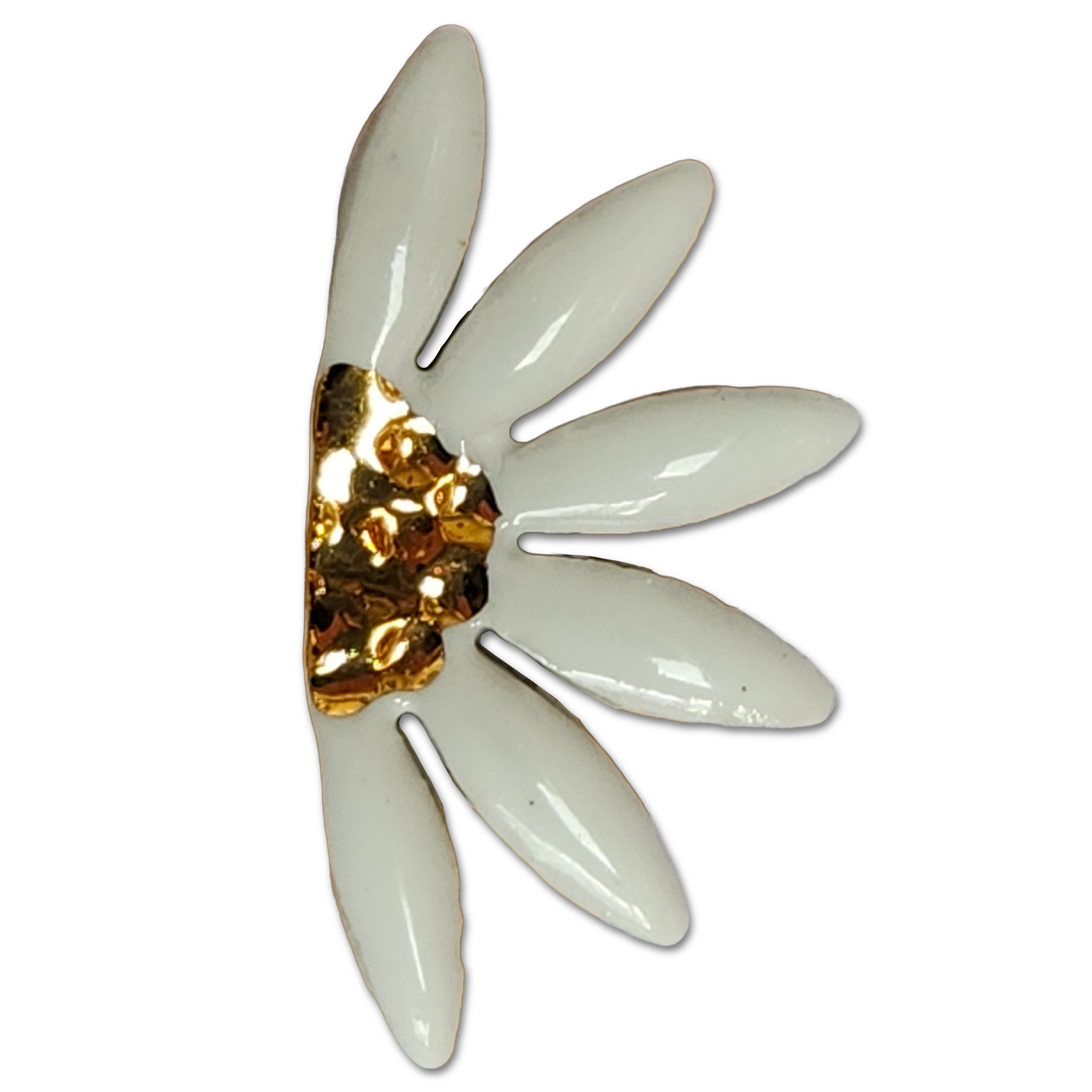 Handmade Daisy Porcelain Stud Earrings