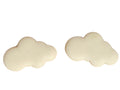 Handmade Cloud Stud Earrings