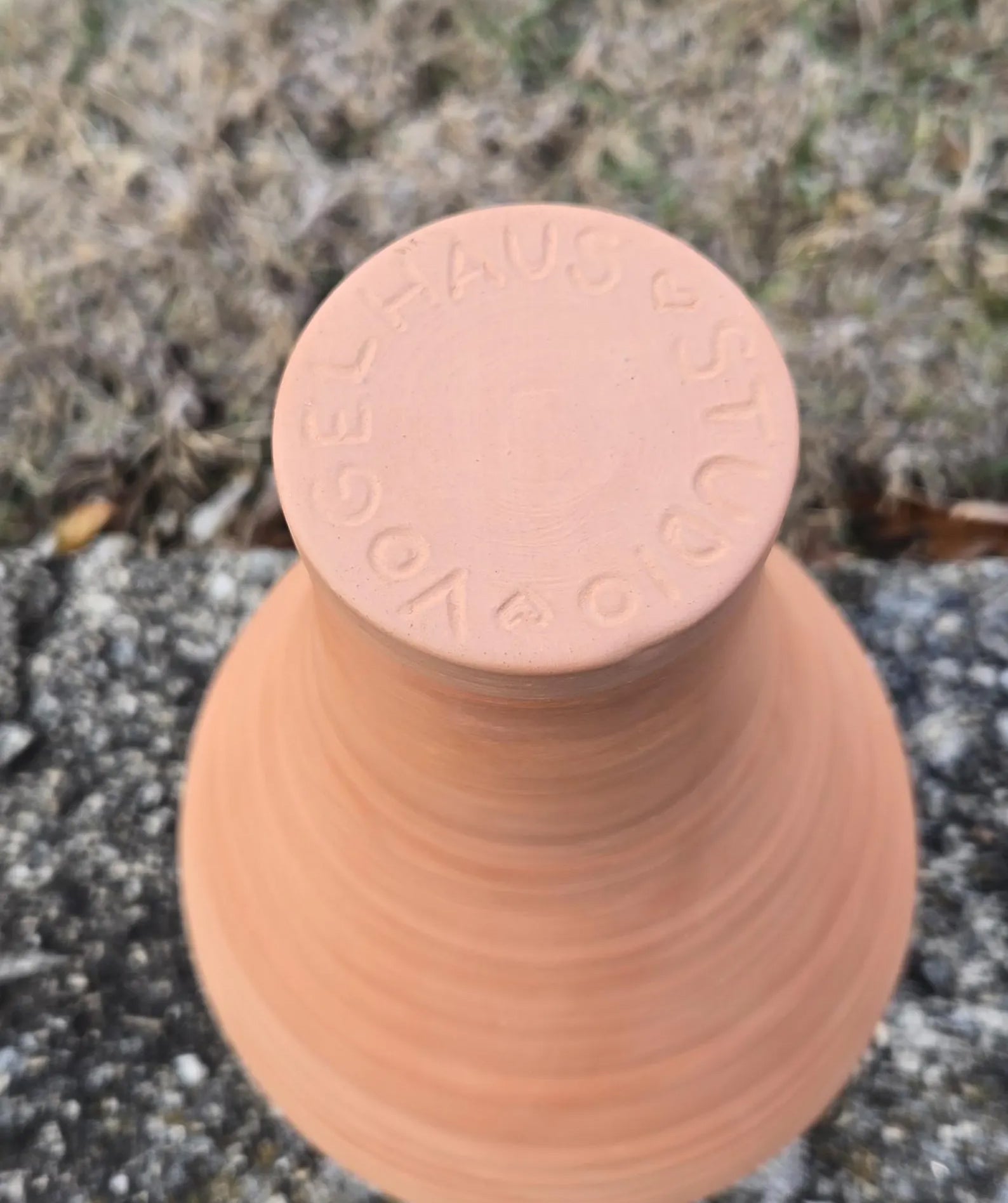 Large Handmade Terracotta Garden Olla with Lid ~ Half Gallon ~ Self Watering Garden Irrigation