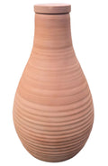 Large Handmade Terracotta Garden Olla with Lid ~ Half Gallon ~ Self Watering Garden Irrigation